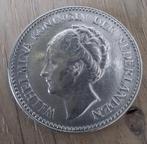 1/2 gulden uit 1929 (Wilhelmina), 1 gulden, Zilver, Ophalen of Verzenden, Koningin Wilhelmina
