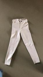 Witte paardrijbroek maat 134-140, 10 jaar, Dieren en Toebehoren, Paardrijkleding, Gebruikt, Kinderen, Dressuur, Onderkleding