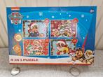 4 paw patrol puzzels, Ophalen, 10 tot 50 stukjes, Zo goed als nieuw