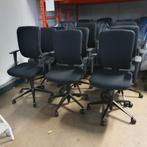 25x bureaustoelen BETA zwarte stoffering met armleuningen, Ophalen, Gebruikt, Zwart, Beta
