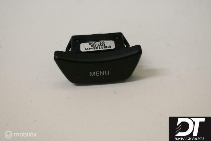 Navigatie home knop  BMW 5-serie E60 E61 E63 E64 65826981148, Auto-onderdelen, Dashboard en Schakelaars, BMW, Gebruikt, Ophalen of Verzenden