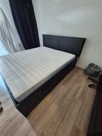 Tweepersoonsbed - 180x200 cm - Compleet, Huis en Inrichting, Slaapkamer | Bedden, Ophalen, Zwart, Tweepersoons, 180 cm