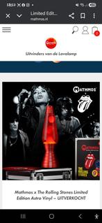 Mathmos x The Rolling Stones Lavalamp, Ophalen of Verzenden, Nieuw, Minder dan 50 cm