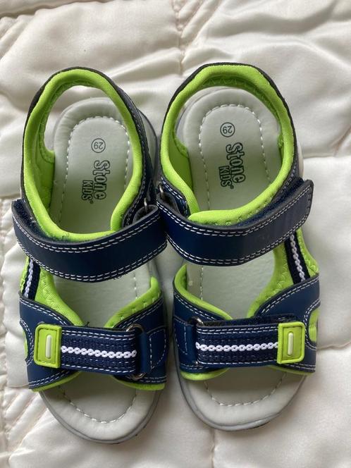 Leuke nieuwe sandaaltjes maat 29 Stone Kids in groen-blauw m, Kinderen en Baby's, Kinderkleding | Schoenen en Sokken, Nieuw, Overige typen