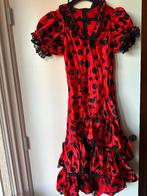 Carnavalsjurk Spaanse danseres, Ophalen, Zo goed als nieuw, 170 of groter, Meisje