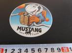 sticker MUSTANG jeans & Jackets Ruimtepaard Ruimtevaart, Ophalen, Zo goed als nieuw, Sticker