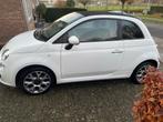 Fiat 500 Twinair Turbo 80pk 2014 Wit, Auto's, Wit, Origineel Nederlands, Handgeschakeld, 26 km/l