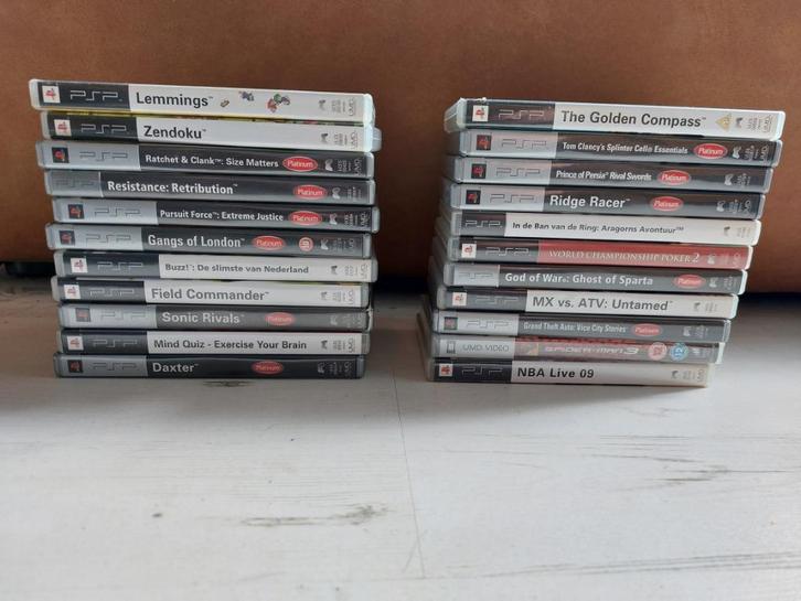 Partij PSP spellen, Spelcomputers en Games, Spelcomputers | Sony PSP, Gebruikt, PSP, Ophalen of Verzenden