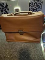 Goeie aktetas leer, Sieraden, Tassen en Uiterlijk, Tassen | Schoudertassen, Bruin, Zo goed als nieuw, Leer, Ophalen
