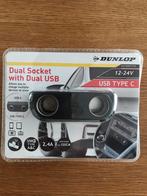 Dual socket with dual USB, Nieuw, Ophalen of Verzenden