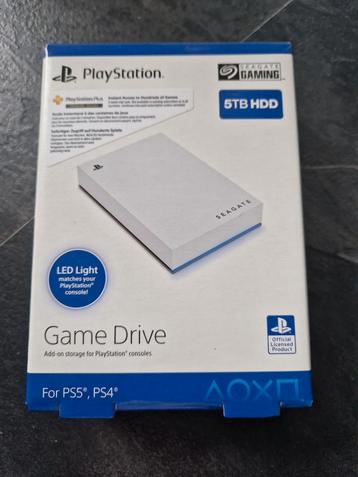 Seagate Game Drive 5TB - PlayStation - Nieuw in doos beschikbaar voor biedingen