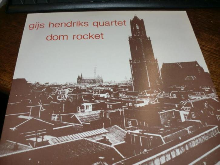 Gijs Hendriks Kwartet ‎– Dom Rocket Timeless LP 1979, Cd's en Dvd's, Vinyl | Jazz en Blues, Zo goed als nieuw, Jazz, 1980 tot heden
