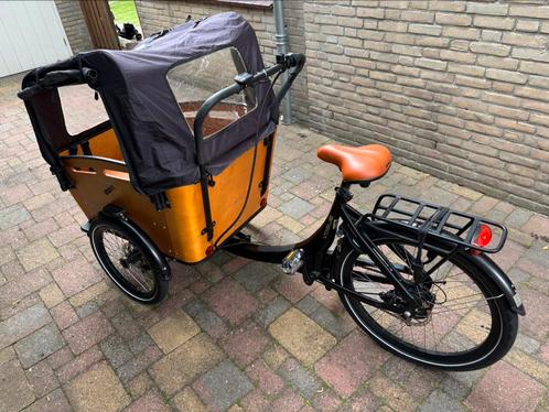 Elektrische bakfiets vogue superior 3, Fietsen en Brommers, Fietsen | Bakfietsen, Zo goed als nieuw, Overige merken, 4 kinderen of meer