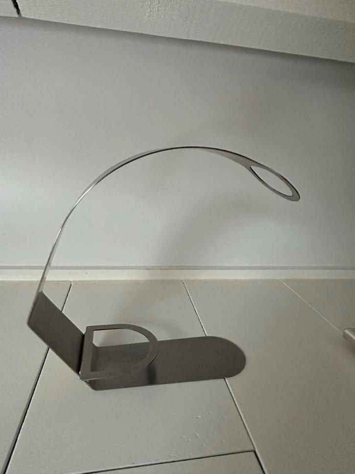 Moderne RVS Wijnfles Houder, Huis en Inrichting, Woonaccessoires | Overige, Zo goed als nieuw, Ophalen