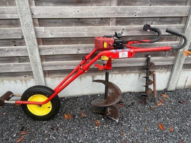 Grondboormachine, Doe-het-zelf en Verbouw, Gereedschap | Overige machines, Gebruikt, Ophalen