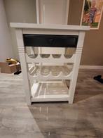 Wijnkast / Wijnrek met lade, Ophalen, Gebruikt, Hout, 5 tot 15 flessen