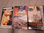 3 Nirvana VHS Banden - Zeldzaam!, Cd's en Dvd's, Ophalen of Verzenden