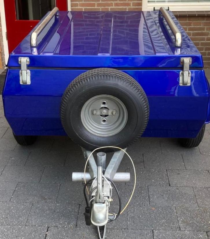 Aanhanger/bagagewagen met deksel, Auto diversen, Aanhangers en Bagagewagens, Gebruikt, Ophalen