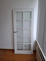 Binnendeur met glas, Doe-het-zelf en Verbouw, Deuren en Horren, Ophalen, Glas, Binnendeur, 200 tot 215 cm
