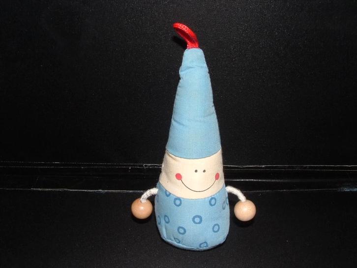 HABA POPJE GLADDE KATOEN BLAUW/HUIDSKLEUR MET, Kinderen en Baby's, Speelgoed | Knuffels en Pluche, Nieuw, Overige typen, Verzenden