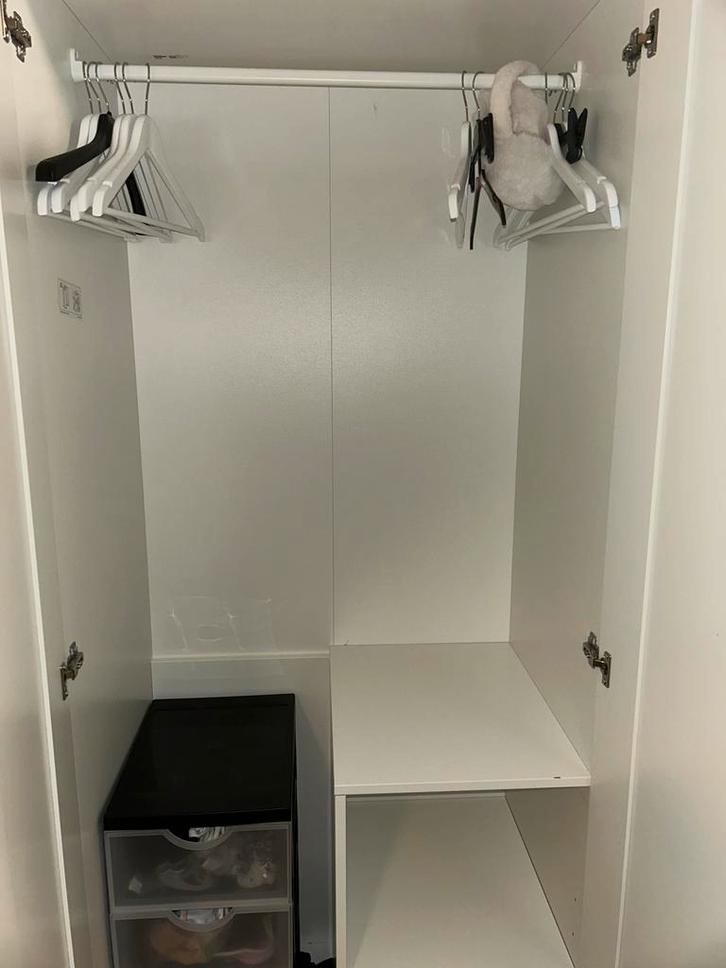 Stevige kledingkast - veel opbergruimte, Huis en Inrichting, Kasten | Kledingkasten, Gebruikt, 150 tot 200 cm, 50 tot 100 cm, 25 tot 50 cm