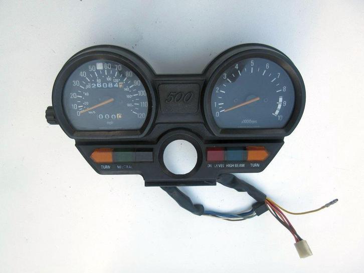 Yamaha XV500 tellerset Virago teller unit set klokken XV 500, Motoren, Accessoires | Overige, Gebruikt, Ophalen of Verzenden