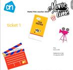 Naar de bios, Pathé, met korting voor 2.Versturen of ophalen, Tickets en Kaartjes, Twee personen, Vrijkaartje alle films