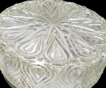 1111 Vintage glazen plafoniere plafonniere plafondlamp lamp beschikbaar voor biedingen