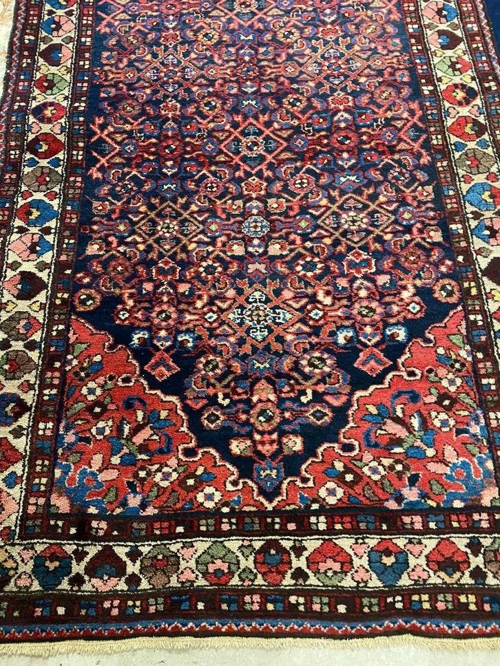 tapijt, Huis en Inrichting, Stoffering | Tapijten en Kleden, Gebruikt, 200 cm of meer, Rechthoekig, Crème, Grijs, Zwart, Blauw