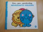 Goe..goe..goedendag, Mevrouwtje Verlegen. Roger Hargreaves, Ophalen of Verzenden, Zo goed als nieuw