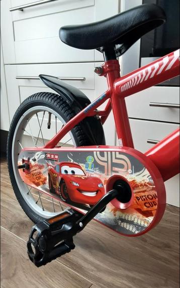 16 inch kinderfiets Original Cars fiets ZO GOED ALS NIEUW  beschikbaar voor biedingen