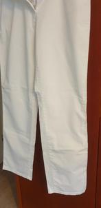 Brax witte katoenen lange broek maat 40, Kleding | Dames, Maat 38/40 (M), Wit, Zo goed als nieuw, Lang