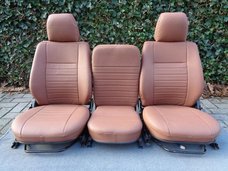 LAND ROVER Defender TD5 – Leder SADDLE BROWN stoelen - NIEUW, Auto-onderdelen, Interieur en Bekleding, Land Rover, Nieuw, Ophalen
