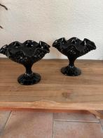 2 Zwarte Persglas Ijscoupe, Ophalen of Verzenden