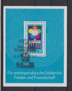 DDR 1973, blok 38, Gestempeld., Verzenden, DDR, Gestempeld