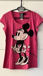 MnG Jeans roze T-shirt met Minnie Mouse, Kleding | Dames, Maat 38/40 (M), Mango, Ophalen of Verzenden, Zo goed als nieuw