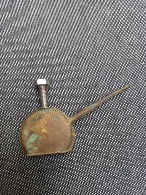 Oud 30er jaren oliekannetje van NECCHI., Antiek en Kunst, Antiek | Gereedschap en Instrumenten, Ophalen of Verzenden