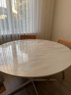 Furnified marmeren eettafel, Huis en Inrichting, Ophalen, Overige materialen, Marmer, Rond