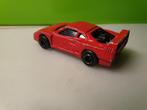 Majorette 280 - Ferrari F40 [rood] 1/58, Ophalen of Verzenden, Gebruikt, Auto