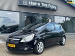 Opel Corsa 1.4-16V Vol-AUTOMAAT Cosmo / Clima / Nw Distribut, 15 km/l, Gebruikt, Zwart, Leder en Stof