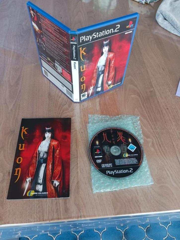 Kuon - PS2 playstation 2, Spelcomputers en Games, Games | Sony PlayStation 2, Zo goed als nieuw, 1 speler, Vanaf 3 jaar, Ophalen of Verzenden