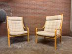 2 Scandinavische vintage design stoelen, Tuin en Terras, Tuinsets en Loungesets, Ophalen, Zo goed als nieuw, 2 zitplaatsen