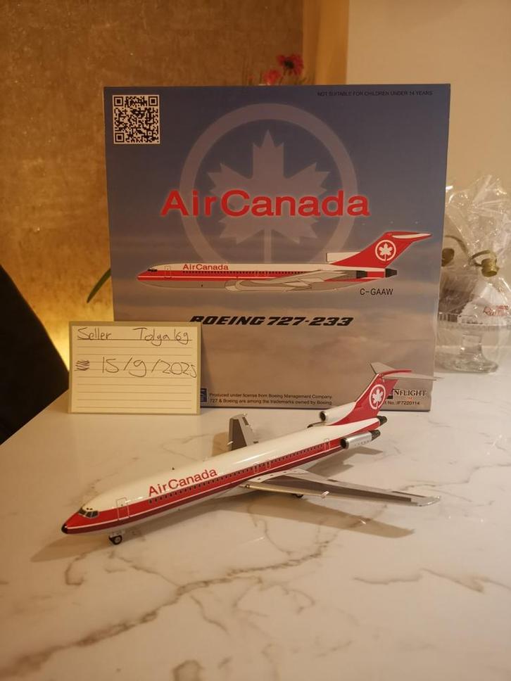 Air Canada B727-233 Inflight200 1:200 IF7220114 Reg. C-GAAW, Hobby en Vrije tijd, Modelbouw | Vliegtuigen en Helikopters, Nieuw