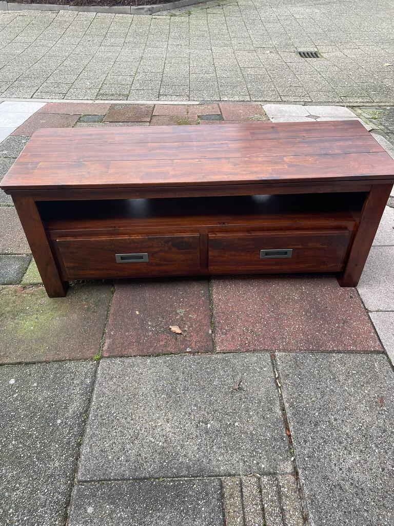 Henders en Hazel tv meubel, Huis en Inrichting, Kasten | Televisiemeubels, Ophalen, 100 tot 150 cm, Zo goed als nieuw, Minder dan 100 cm