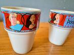 2 Disney Pocahontas bekers, Verzamelen, Ophalen of Verzenden, Mickey Mouse, Zo goed als nieuw, Servies