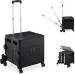 vouwkrat op wielen - traploper boodschappenkrat, Caravans en Kamperen, Nieuw, Ophalen of Verzenden