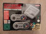 Nintendo Classic Mini Super SNES, Spelcomputers en Games, Ophalen of Verzenden, Gebruikt, Met 2 controllers, Met games