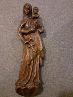 Mariabeeld houtsnijwerk, Ophalen of Verzenden