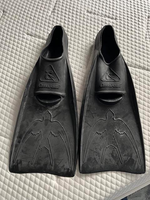 Zwemvliezen maat 50 rubber zwart cressi, Watersport en Boten, Duiken, Gebruikt, Zwem- of Duikvliezen, Ophalen of Verzenden