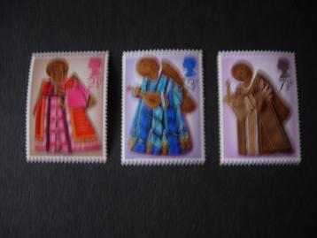 Groot Brittannië, Kerstzegels 1972 engelen beschikbaar voor biedingen